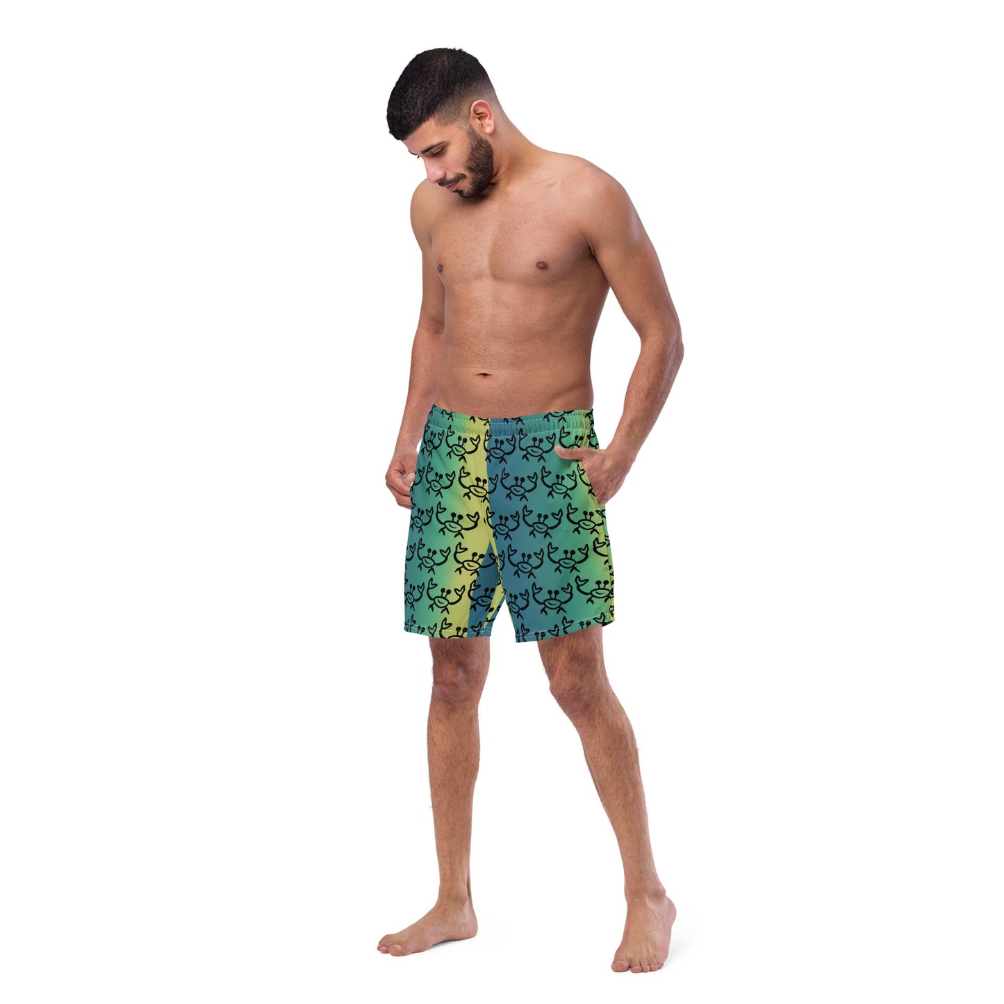 Crabby Mahi Men's swim trunks