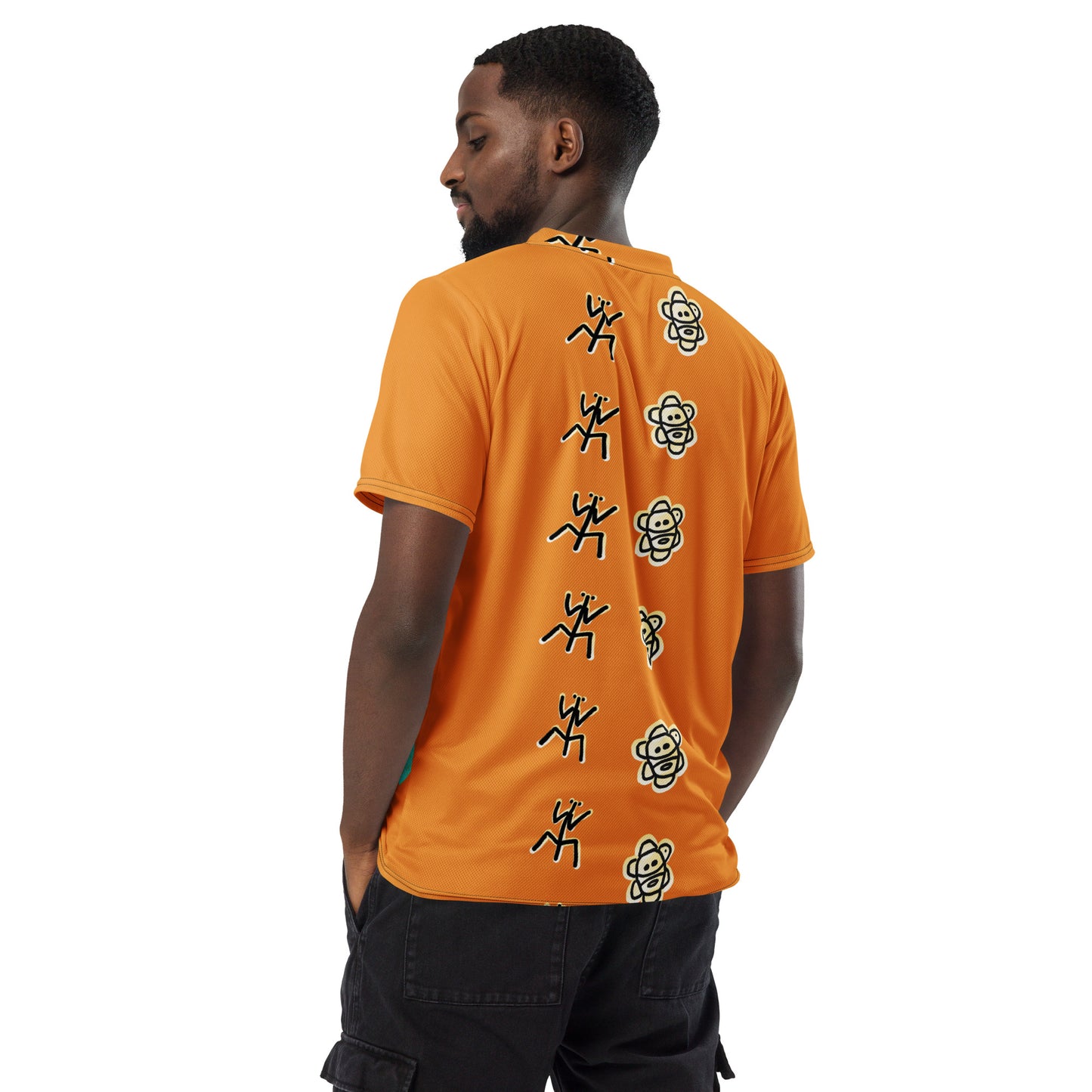 Playa & Sol Taino Active Shirt Orange