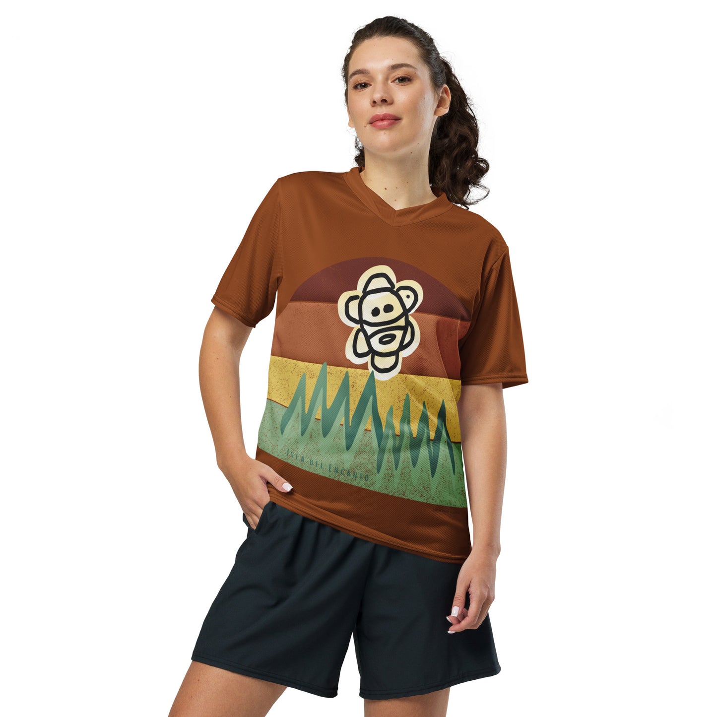 Monte & Sol Taino Active Shirt Cafe