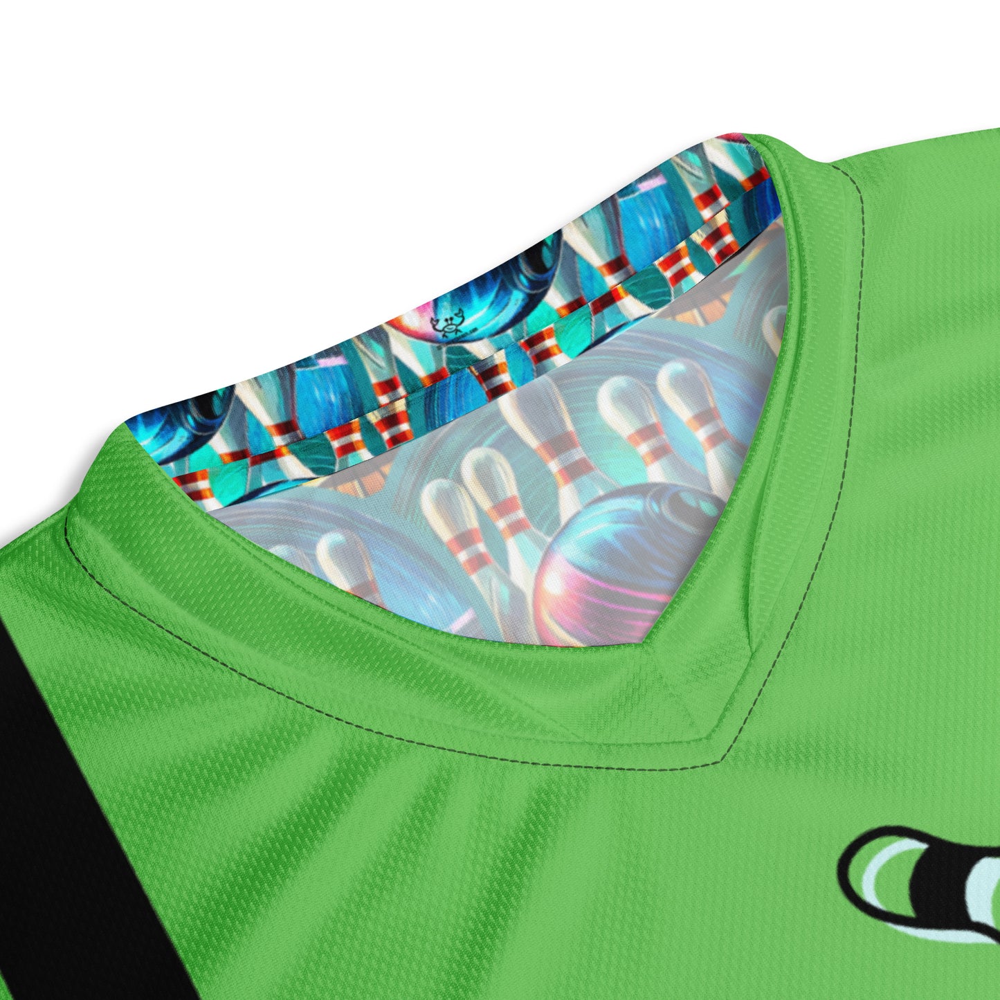 Bowling Unisex Sports Jersey Green