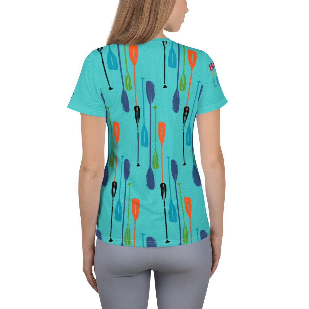 Paddles Women Active Shirt Hi-Viz Blue