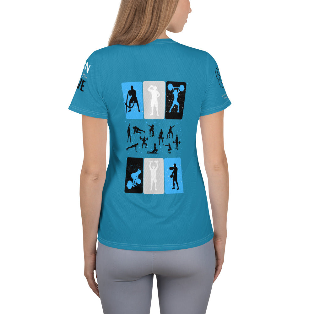 Gym Women's Blue Active Shirt