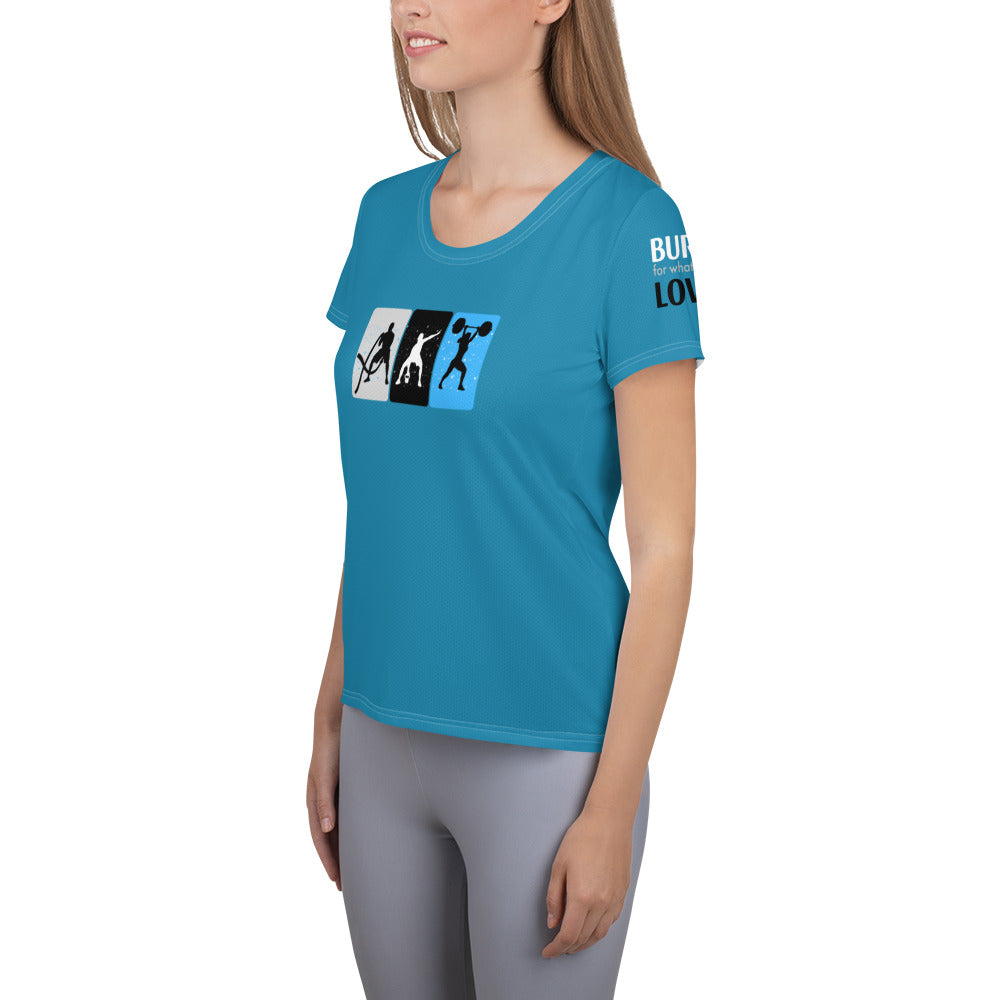 Gym Women's Blue Active Shirt