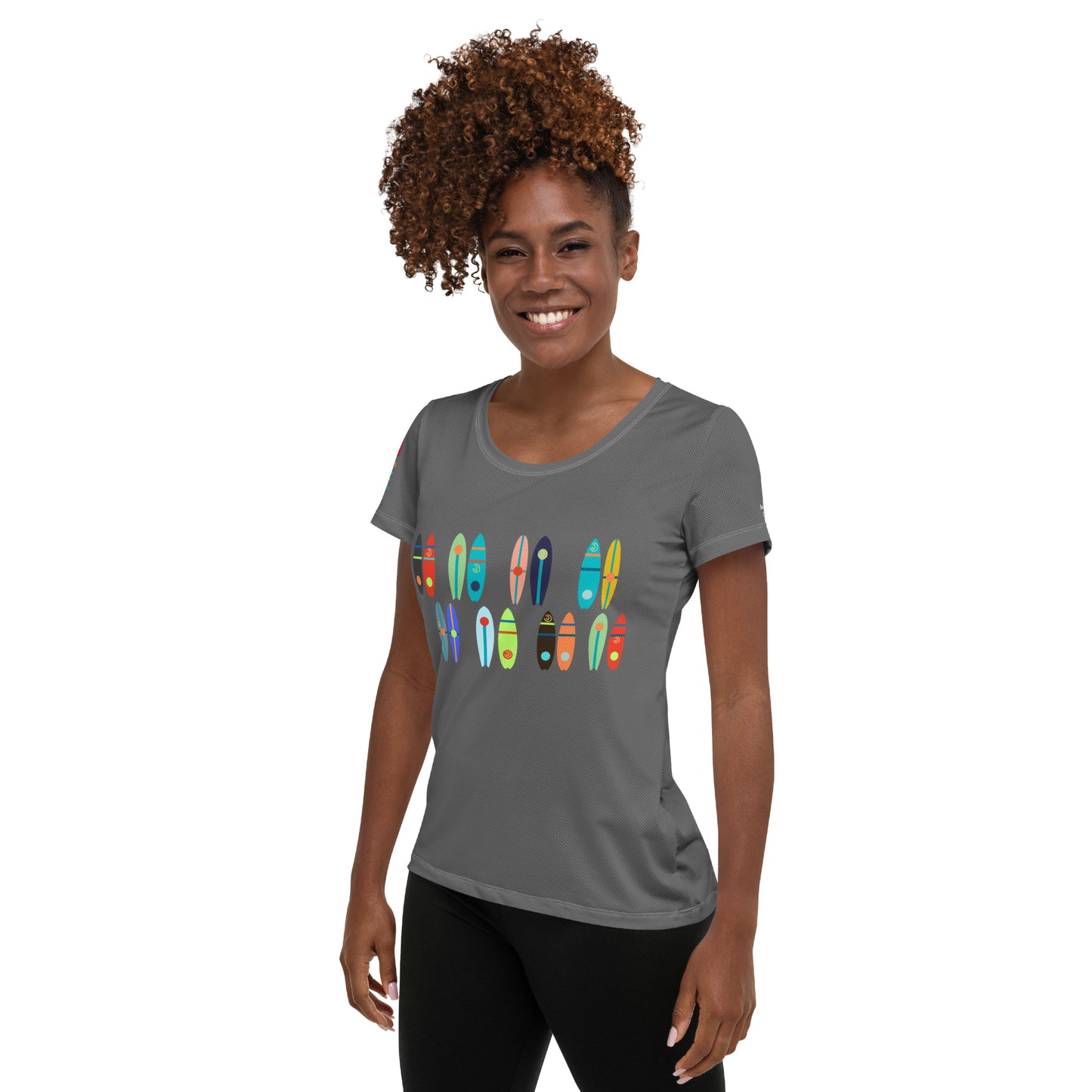 Boards Women's Athletic Grey T-shirt