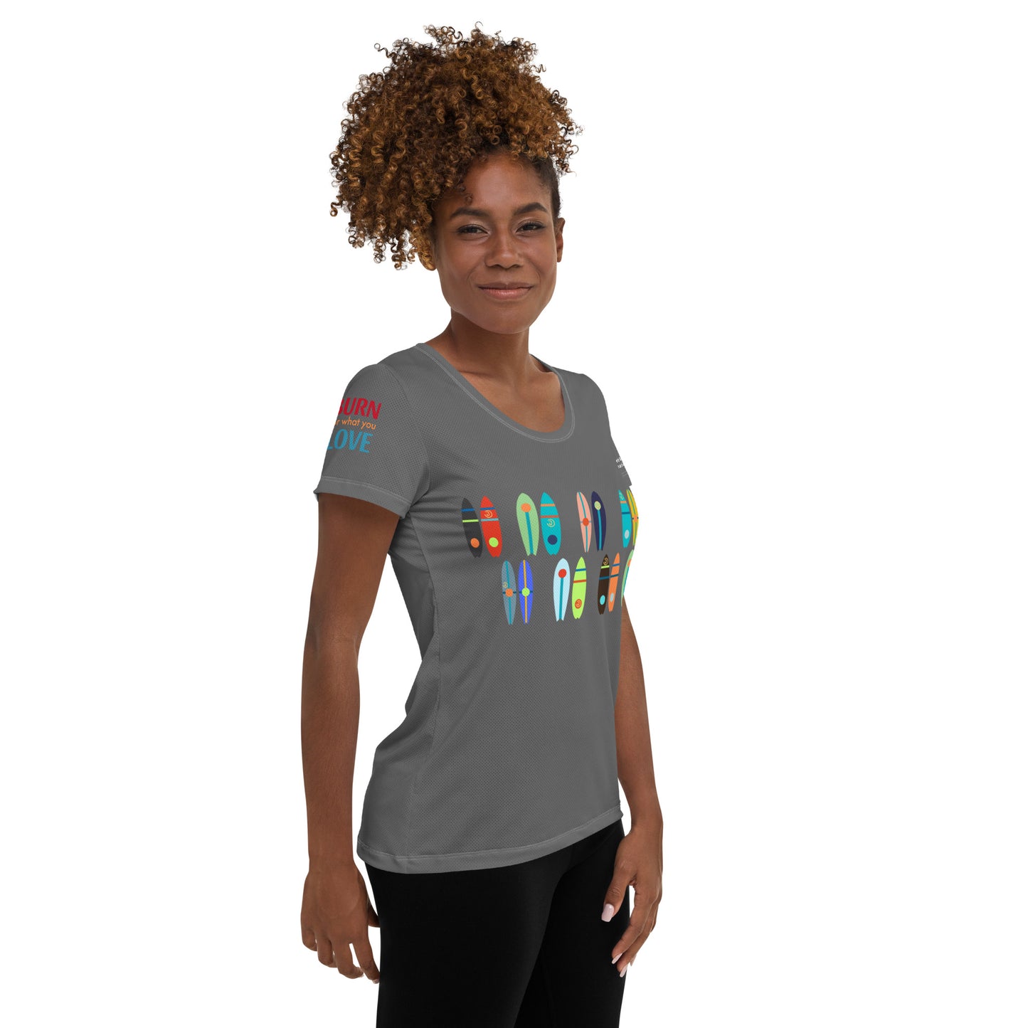 Boards Women's Athletic Grey T-shirt