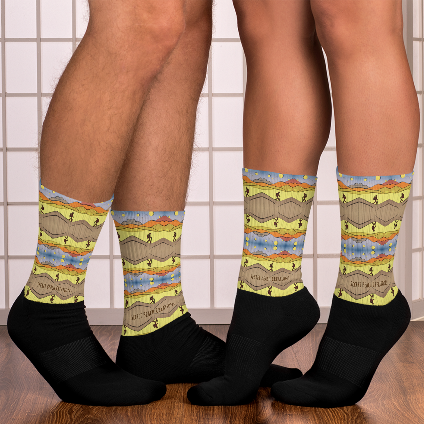 Planet Hiker Socks