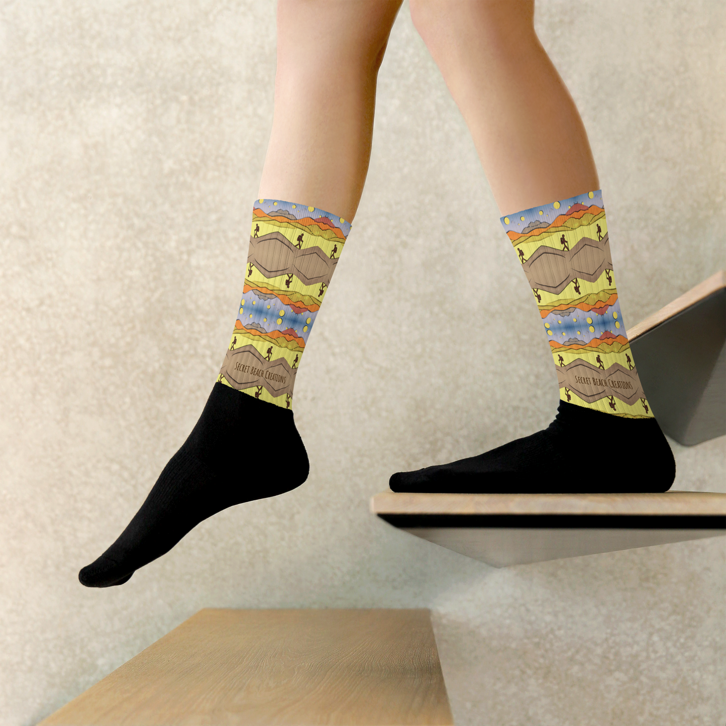 Planet Hiker Socks