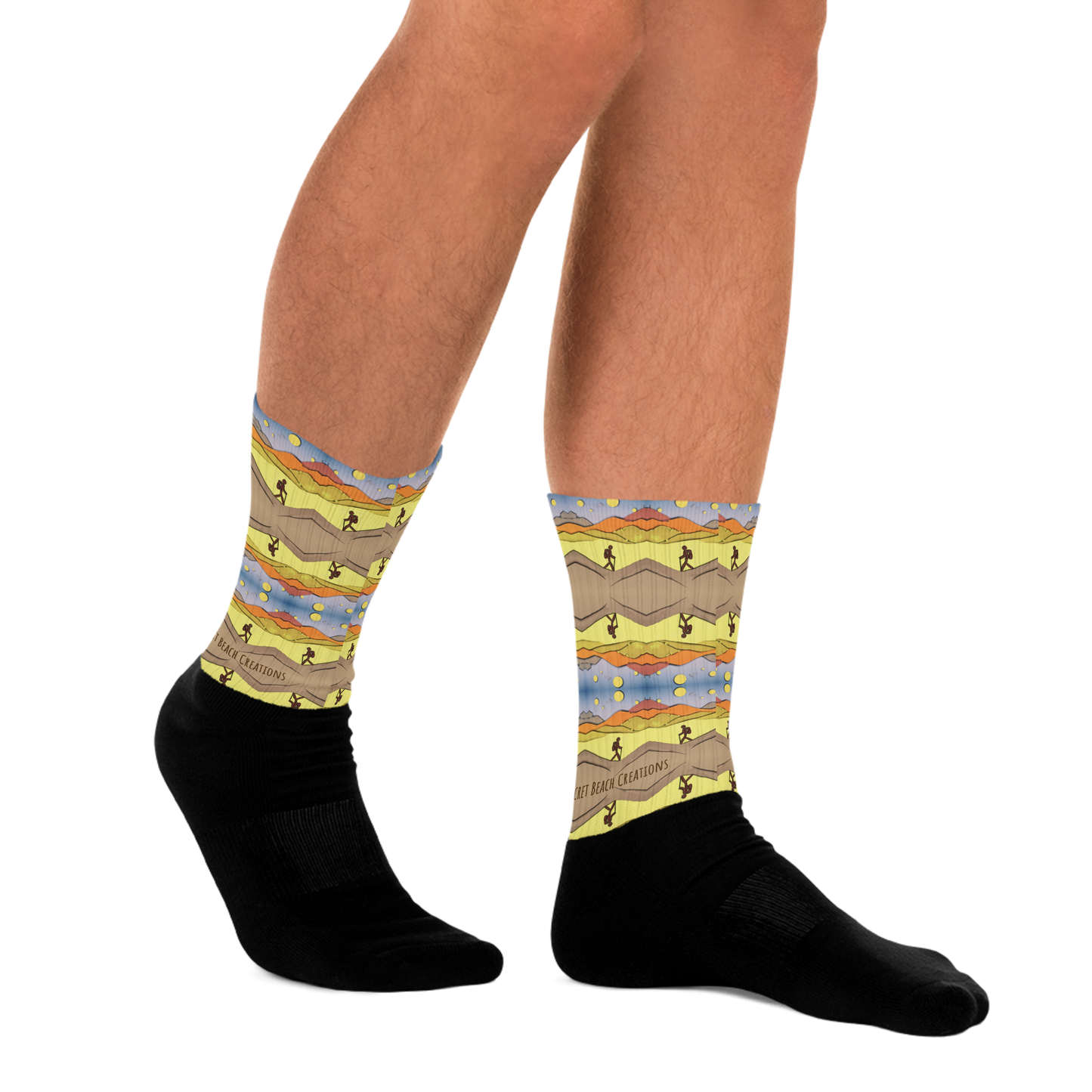 Planet Hiker Socks