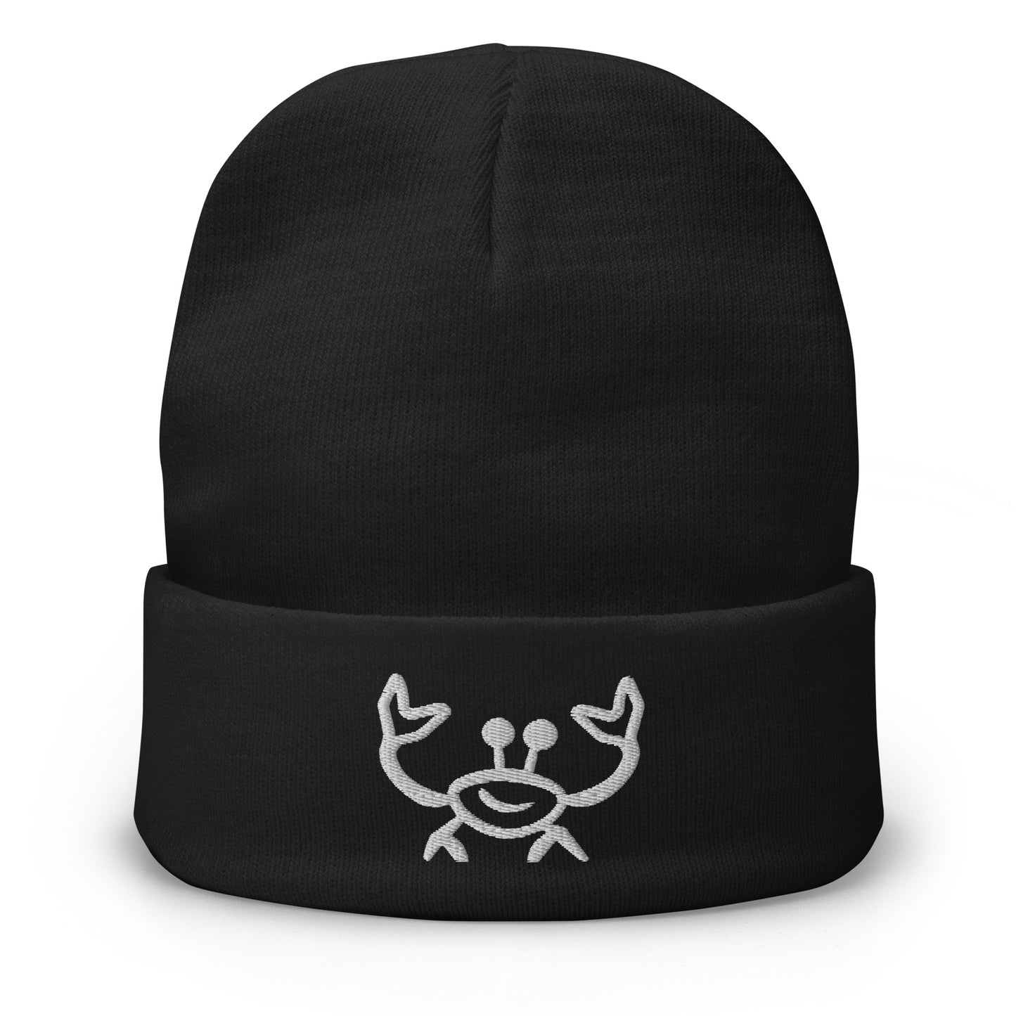 Beanie Crab (White Outline)