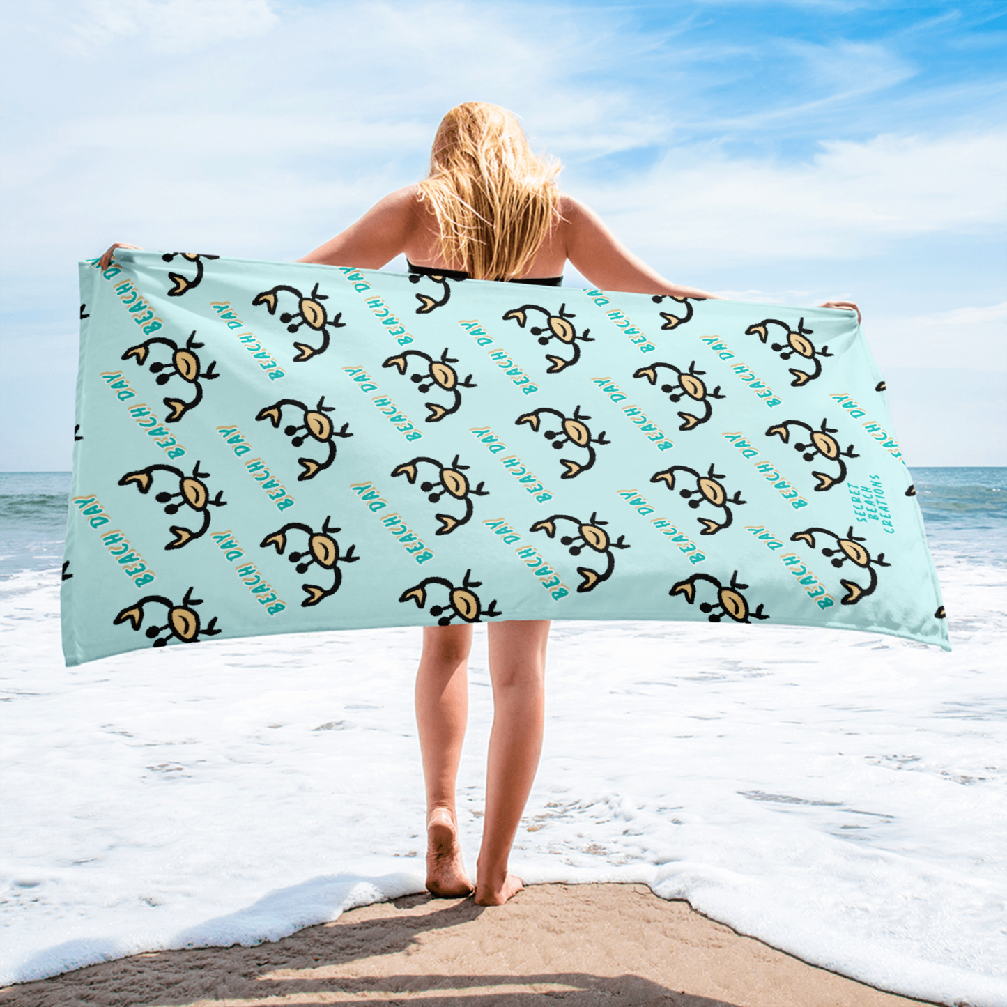 Beach Crab Towel