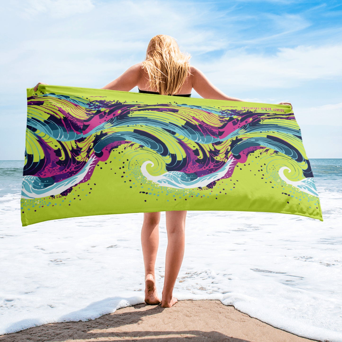 Big Waves Towel