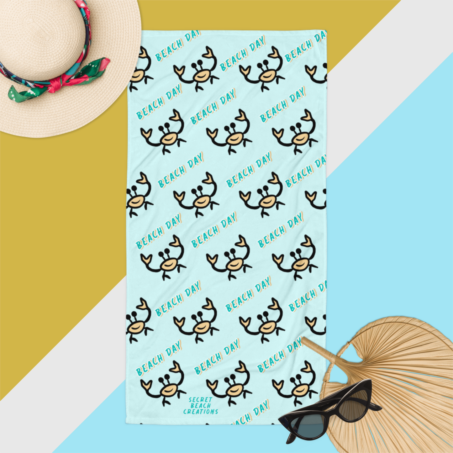 Beach Crab Towel