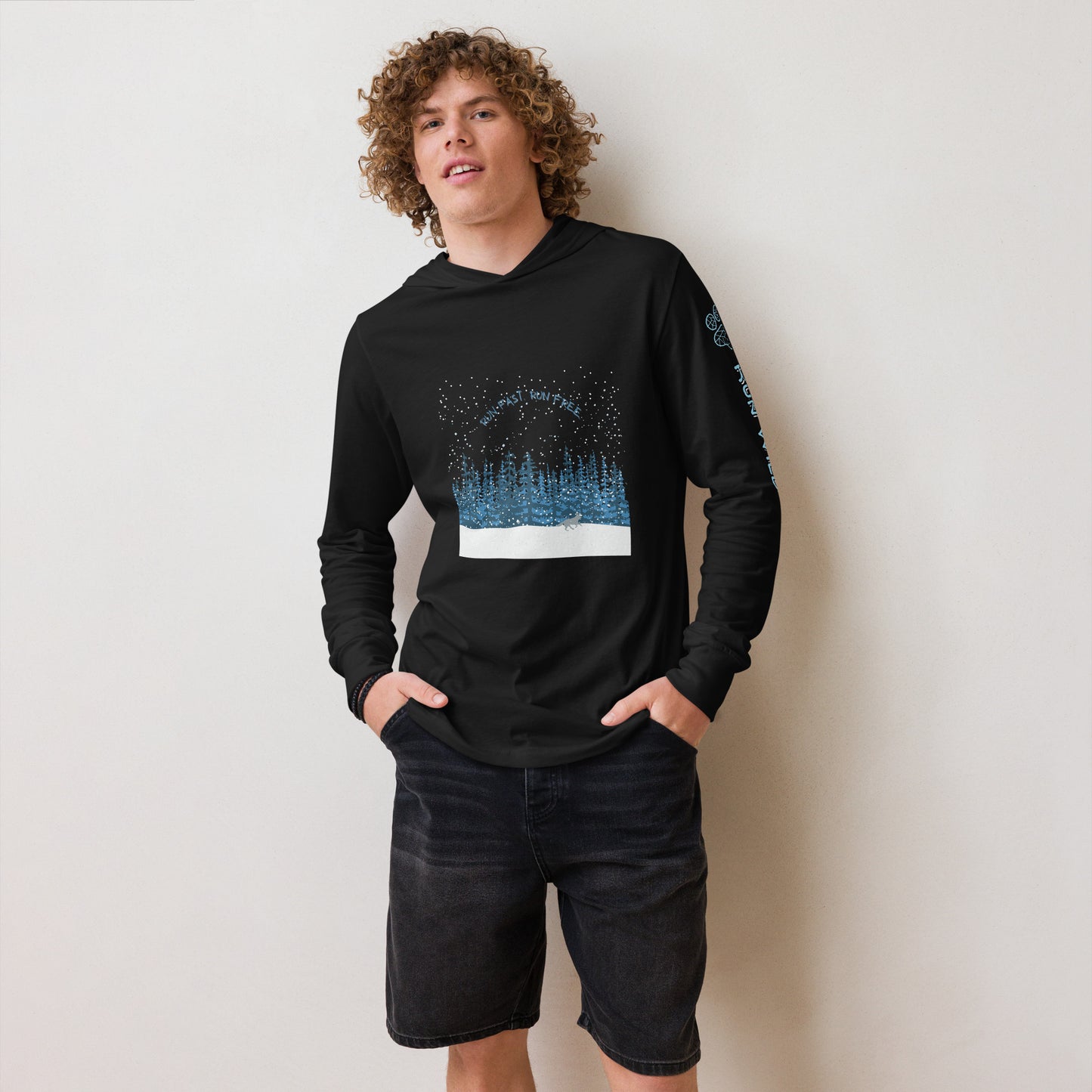 Snow Doggo Run Wild Lite Hoodie