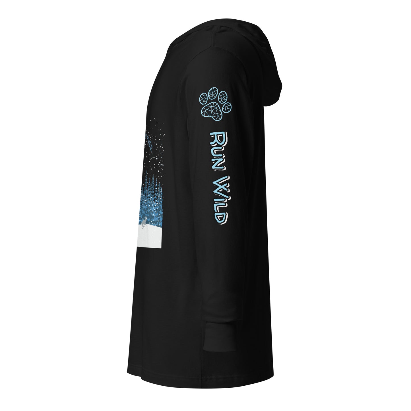 Snow Doggo Run Wild Lite Hoodie