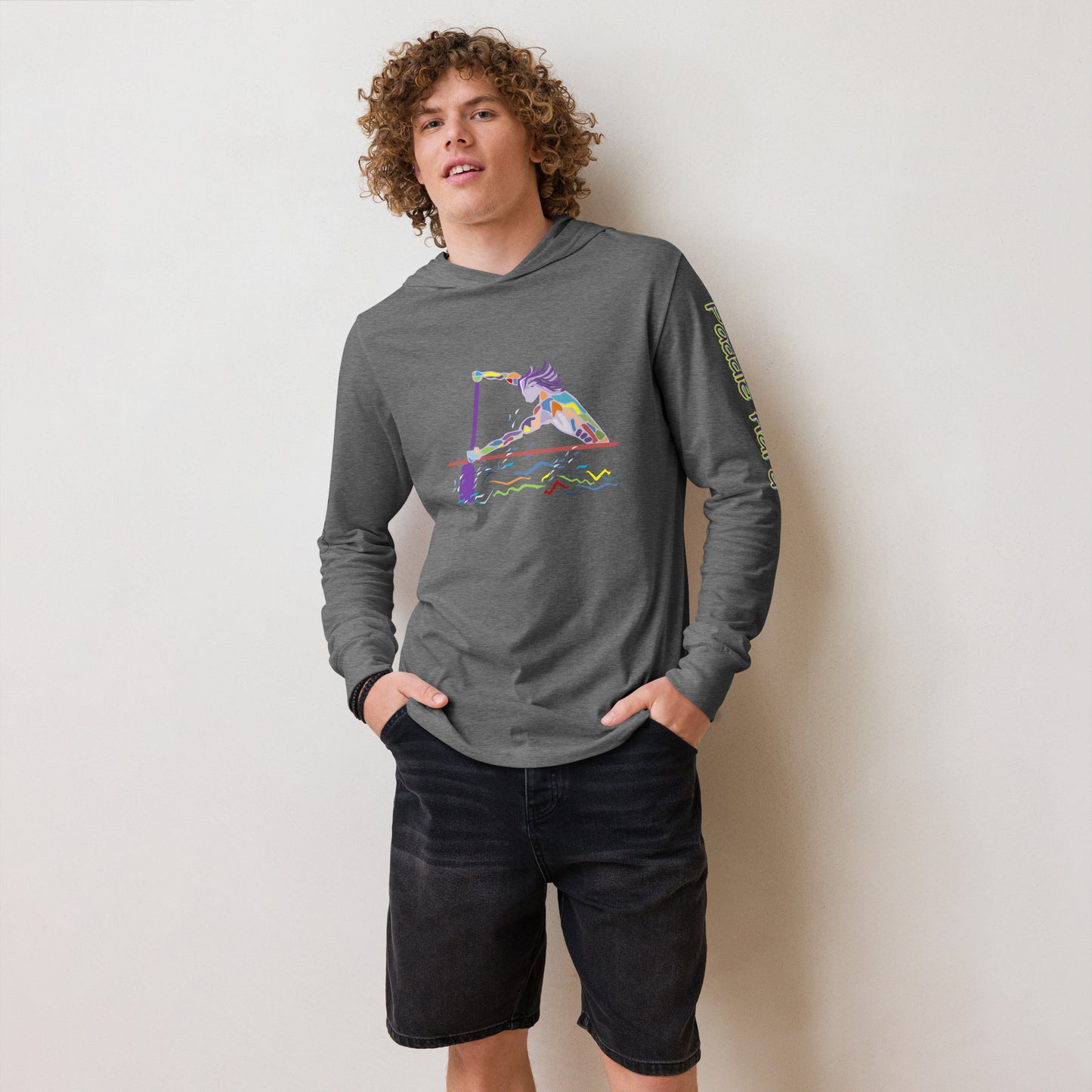 Paddle Hard Long Sleeve Lite Hoodie