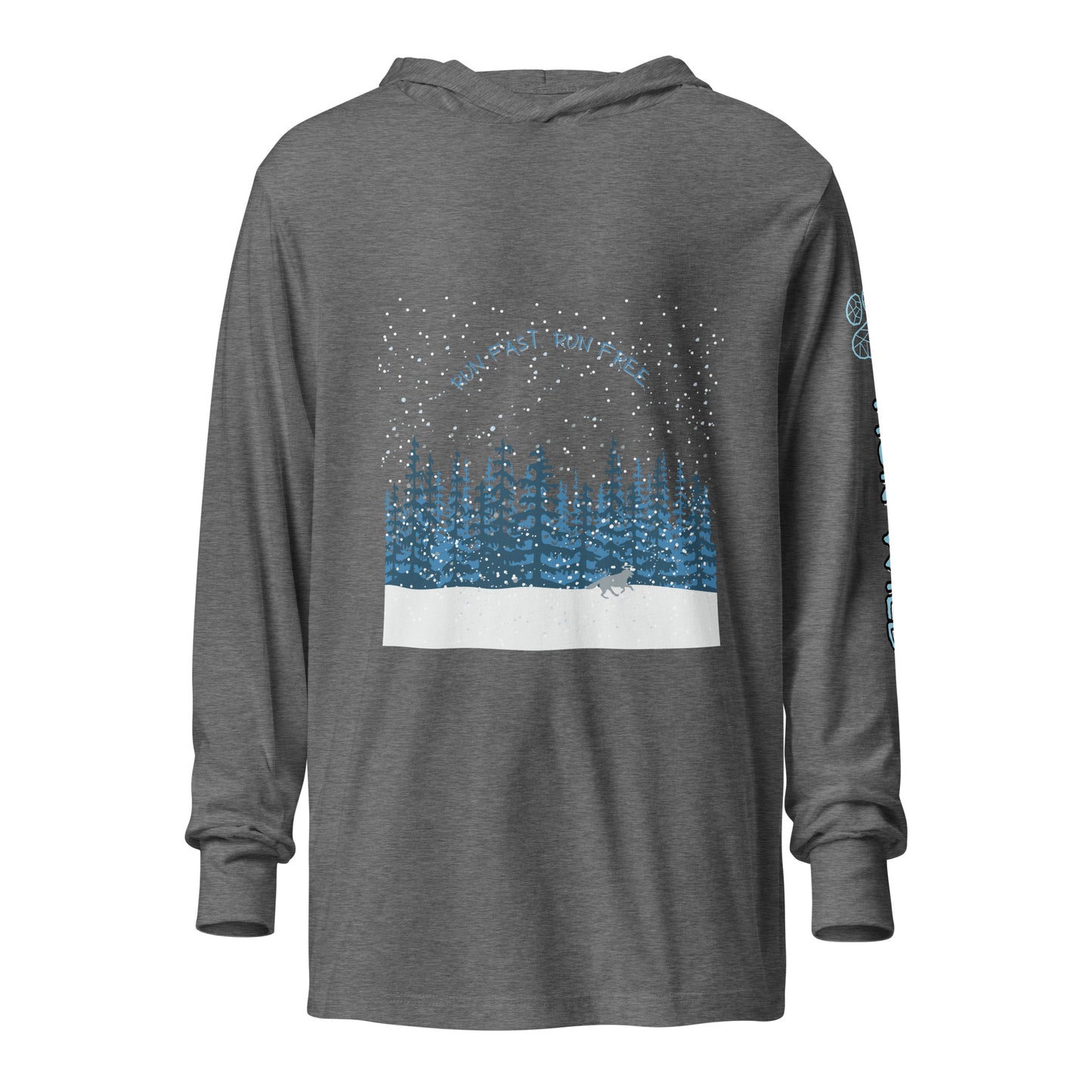 Snow Doggo Run Wild Lite Hoodie