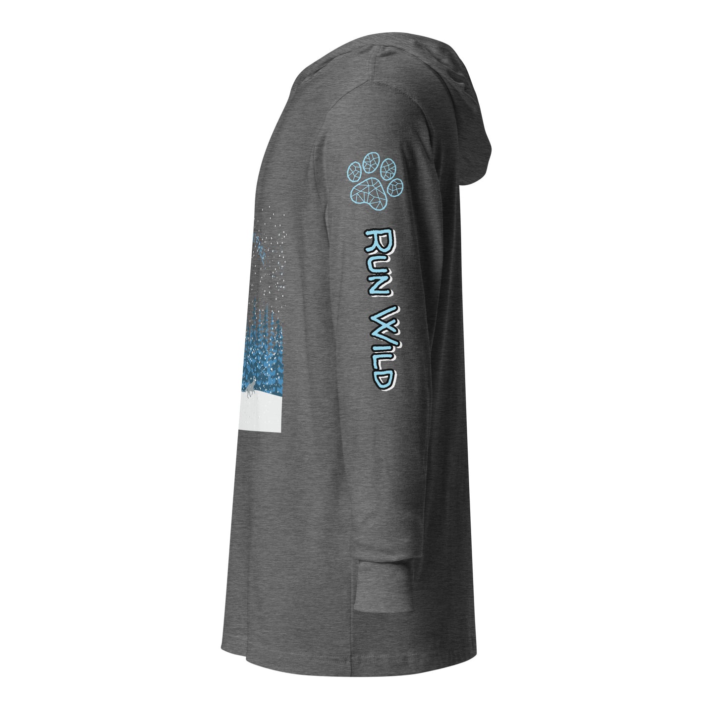 Snow Doggo Run Wild Lite Hoodie