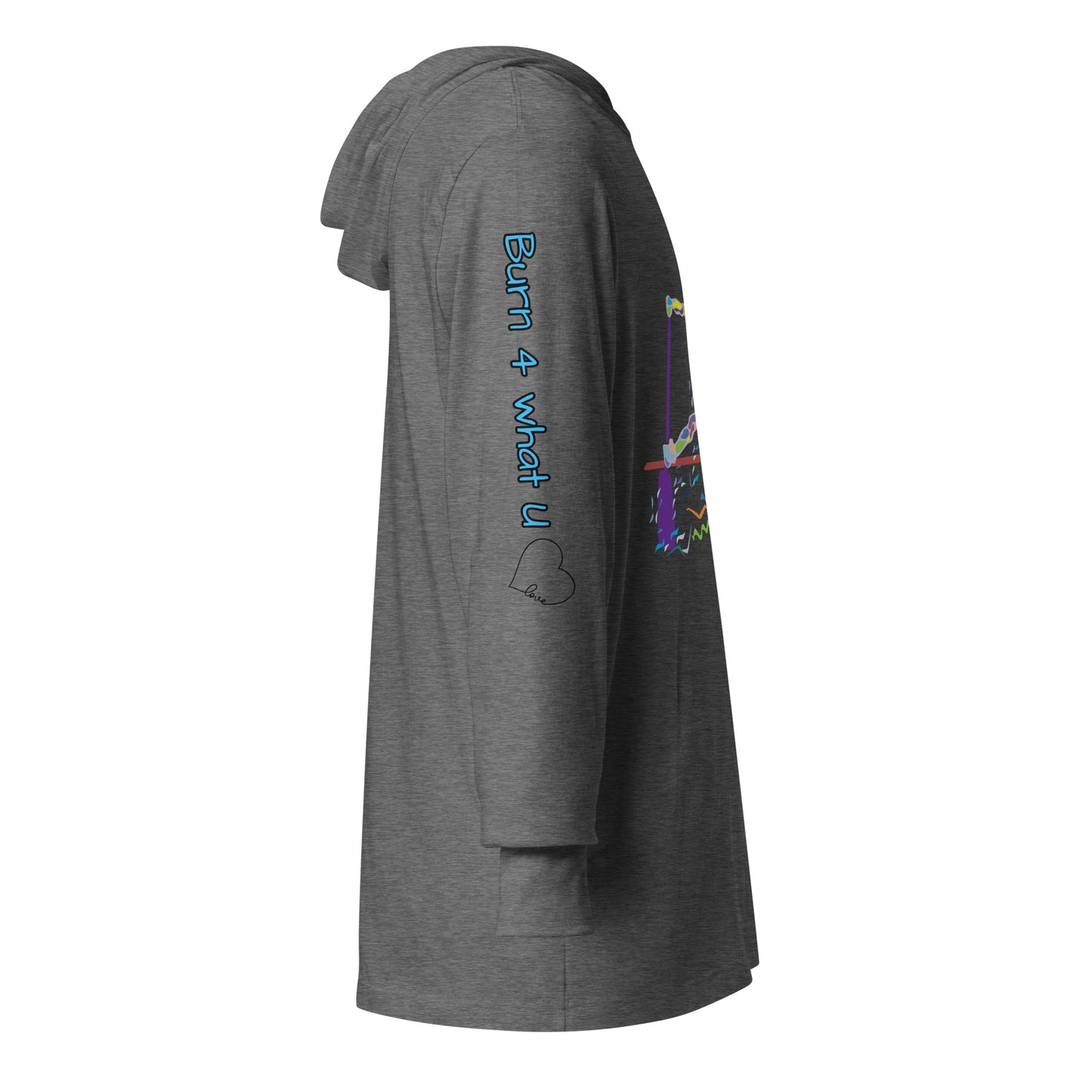 Paddle Hard Long Sleeve Lite Hoodie