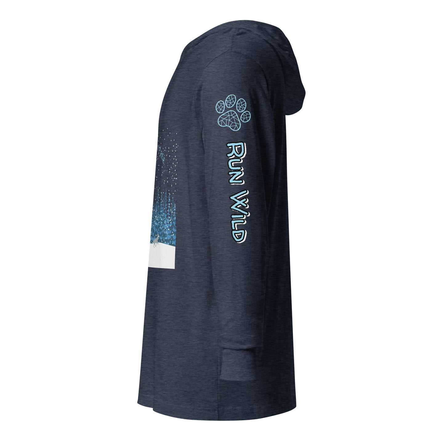 Snow Doggo Run Wild Lite Hoodie