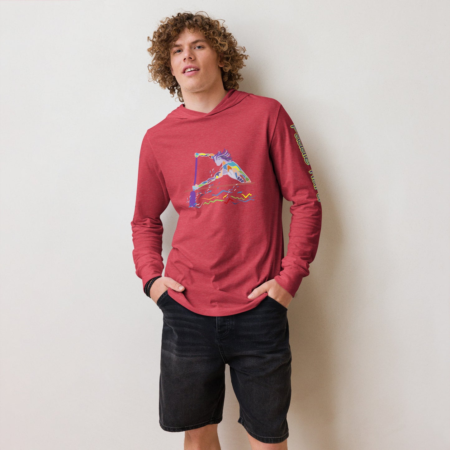 Paddle Hard Long Sleeve Lite Hoodie