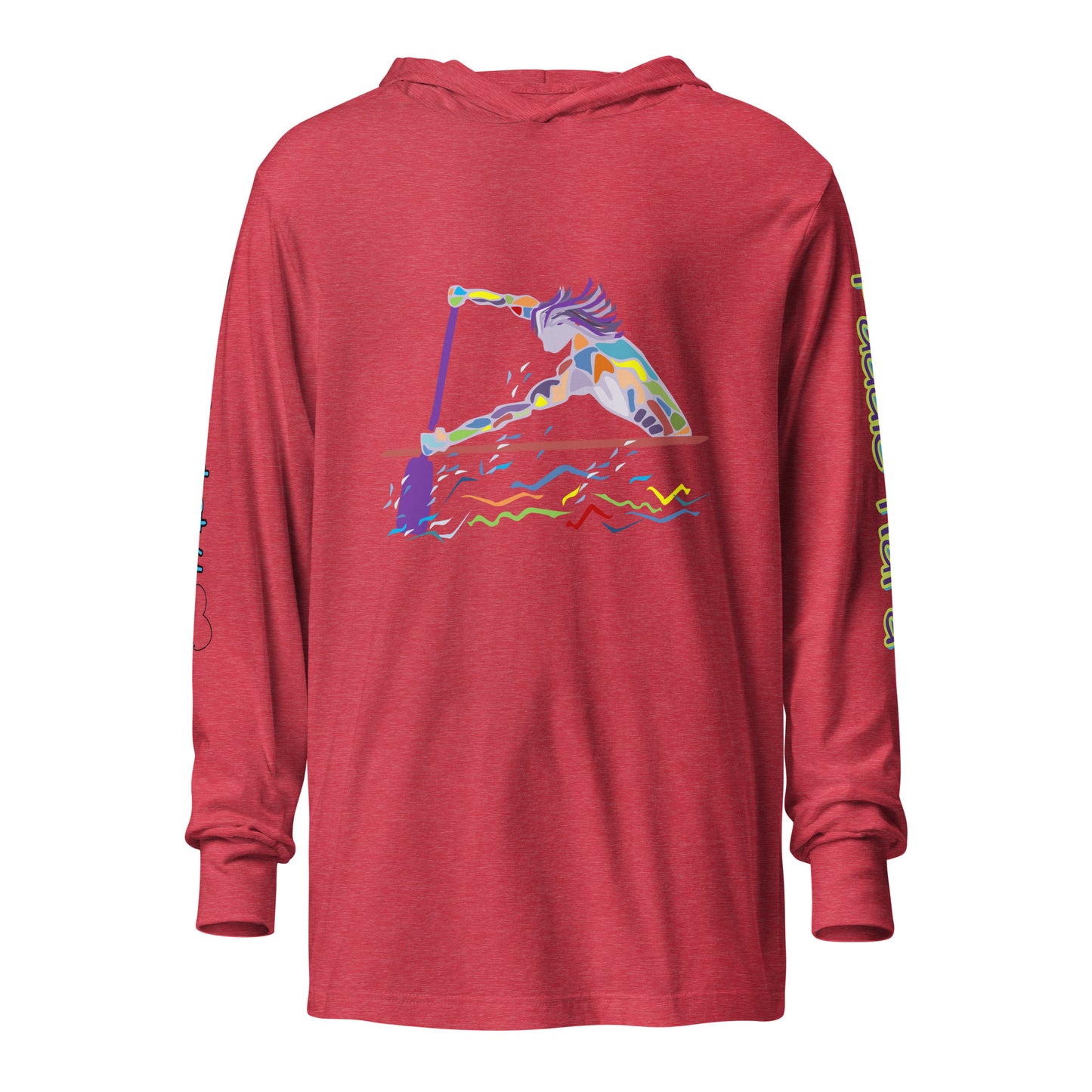Paddle Hard Long Sleeve Lite Hoodie