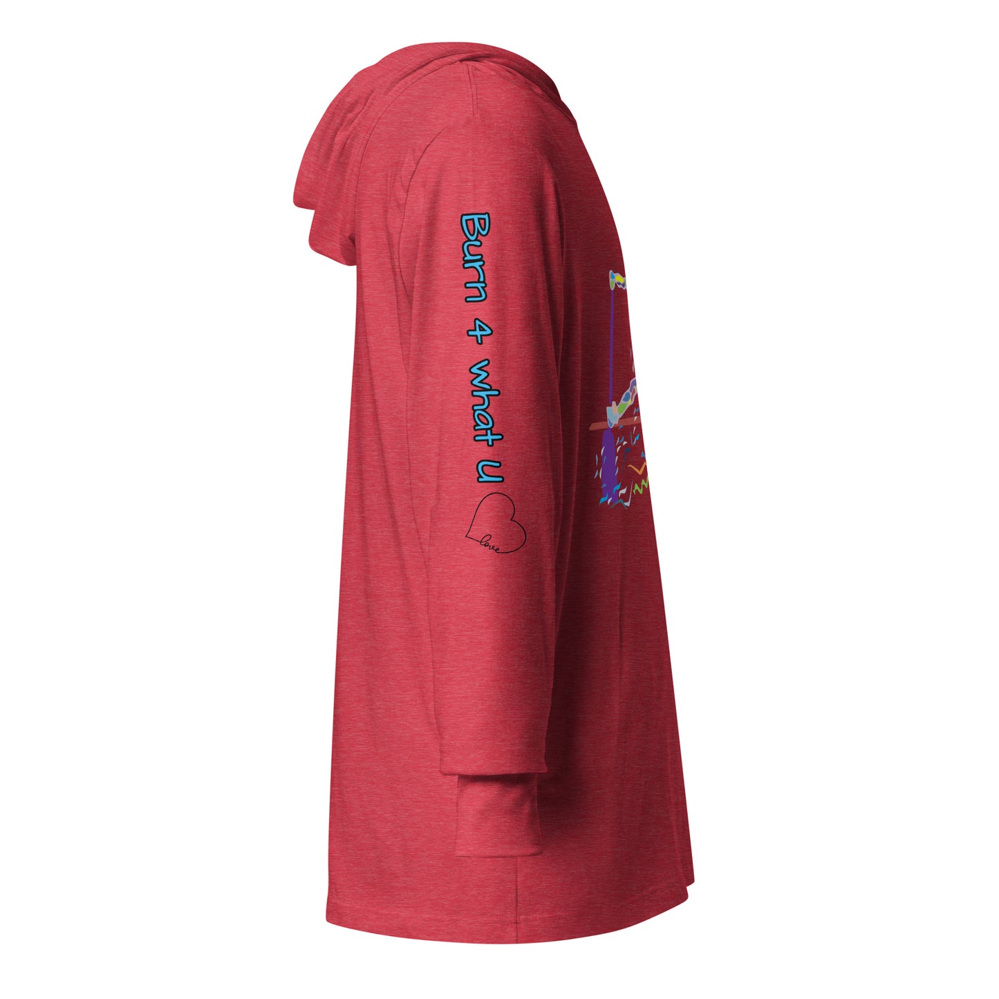 Paddle Hard Long Sleeve Lite Hoodie