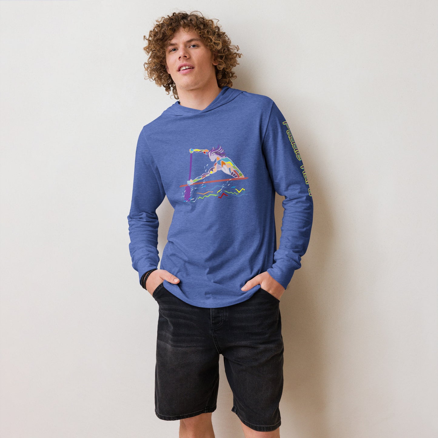 Paddle Hard Long Sleeve Lite Hoodie