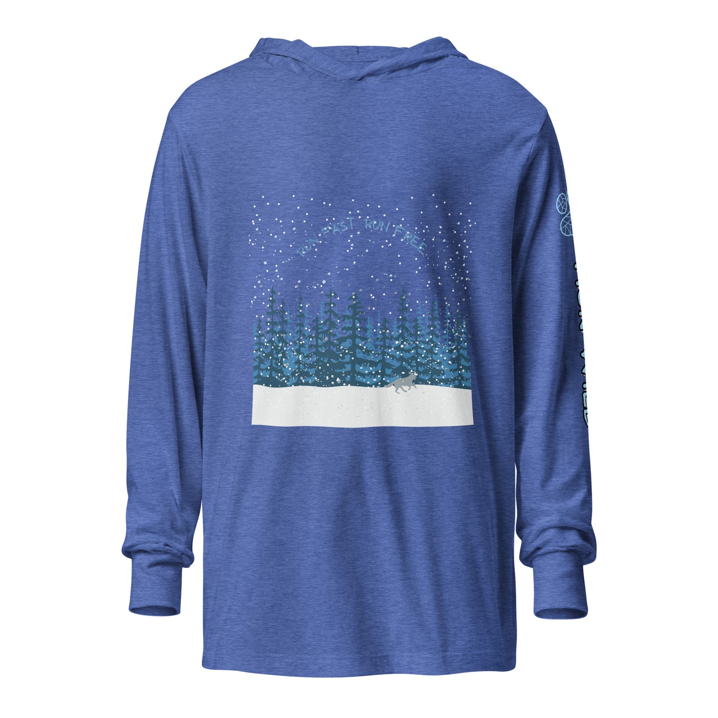 Snow Doggo Run Wild Lite Hoodie
