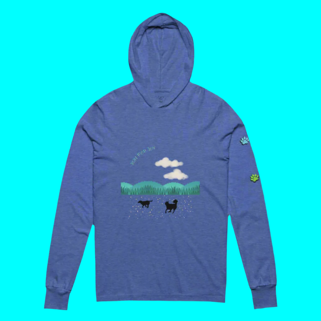 Running Doggos Color Paws Lite Hoodie