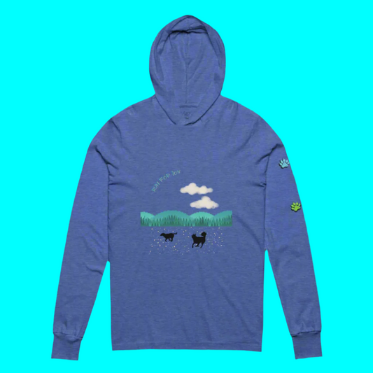 Running Doggos Color Paws Lite Hoodie