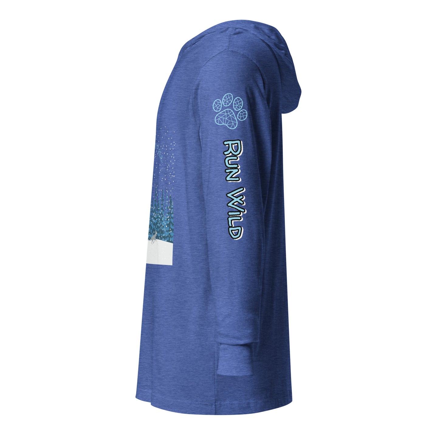 Snow Doggo Run Wild Lite Hoodie