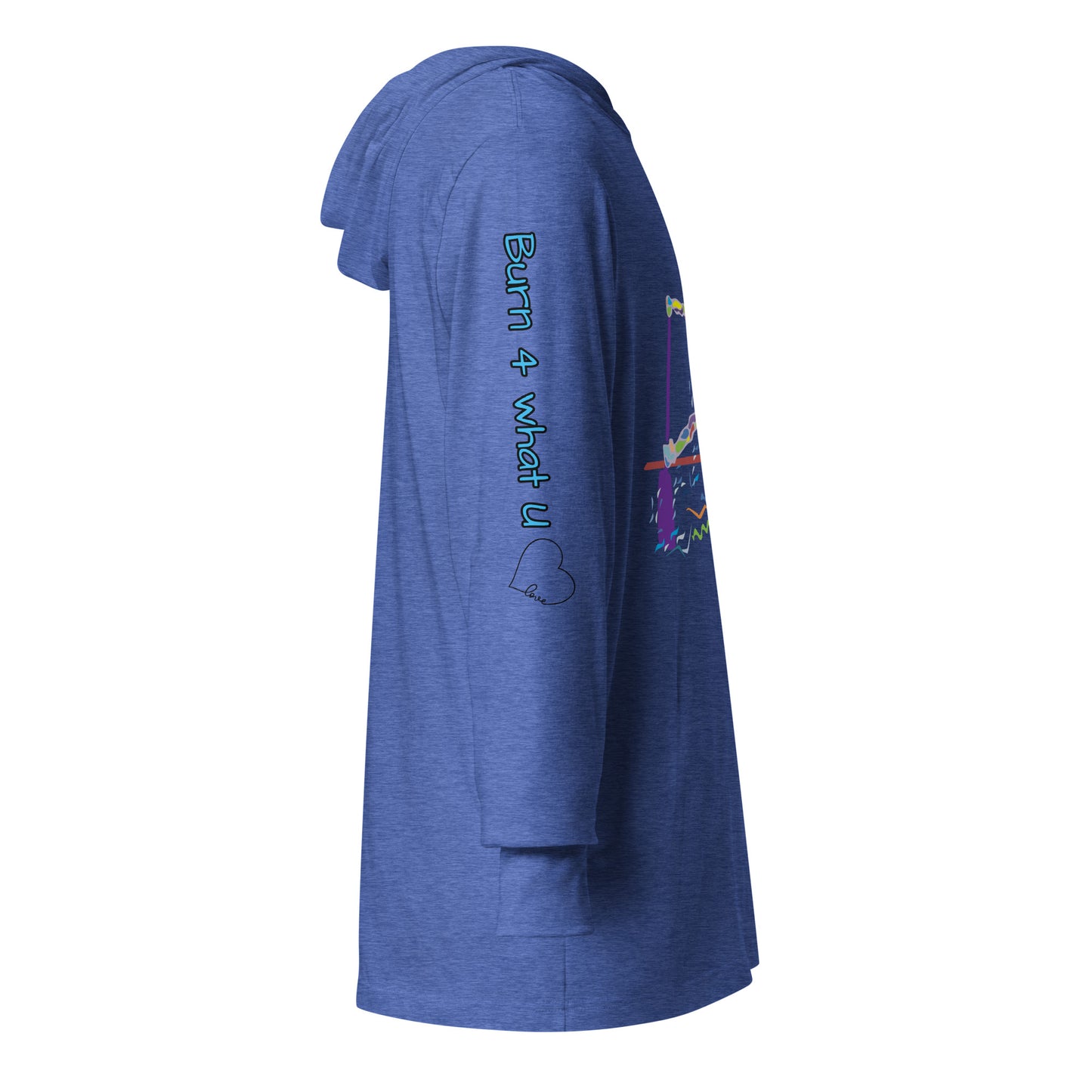 Paddle Hard Long Sleeve Lite Hoodie