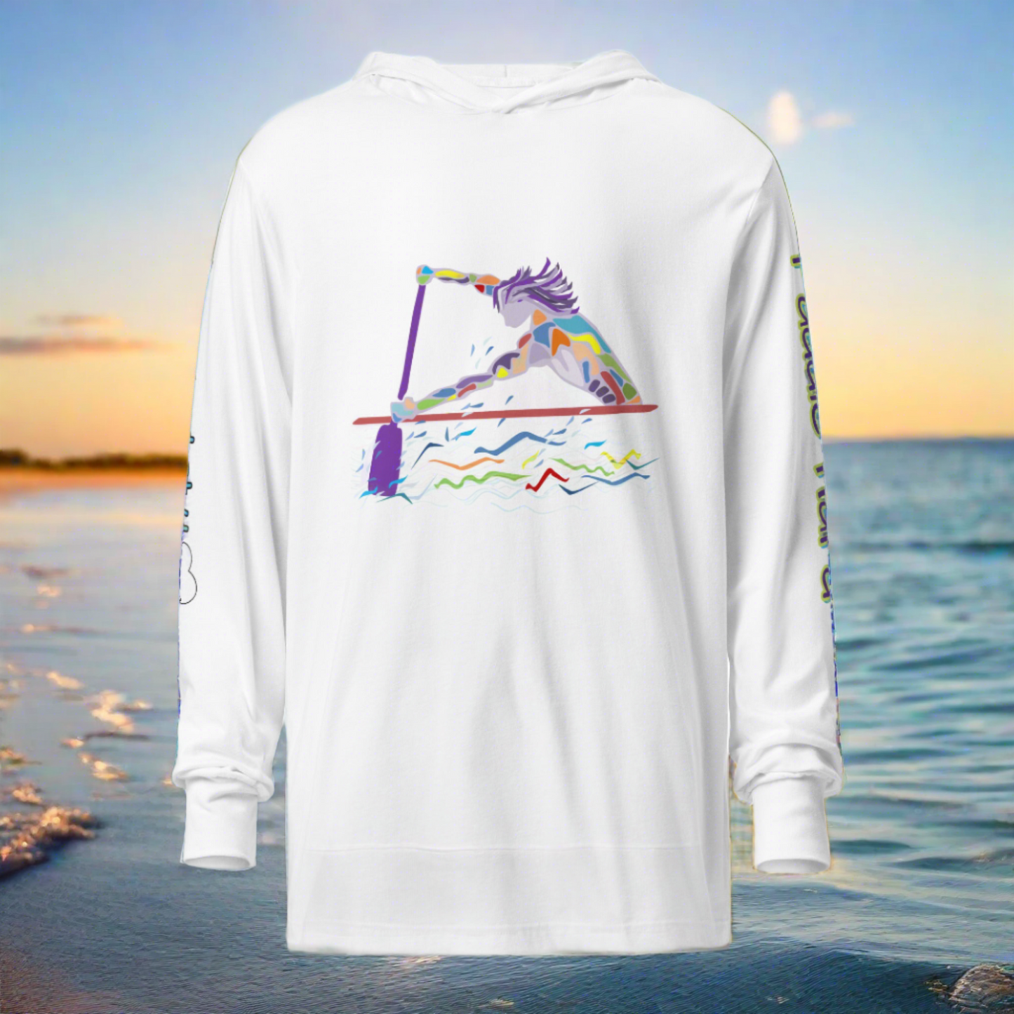 Paddle Hard Long Sleeve Lite Hoodie