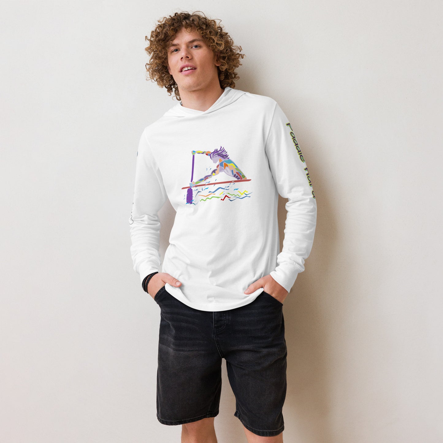 Paddle Hard Long Sleeve Lite Hoodie