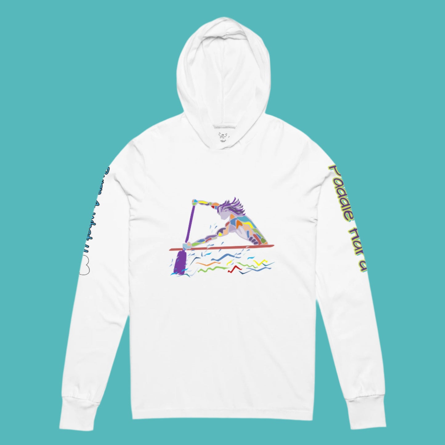 Paddle Hard Long Sleeve Lite Hoodie