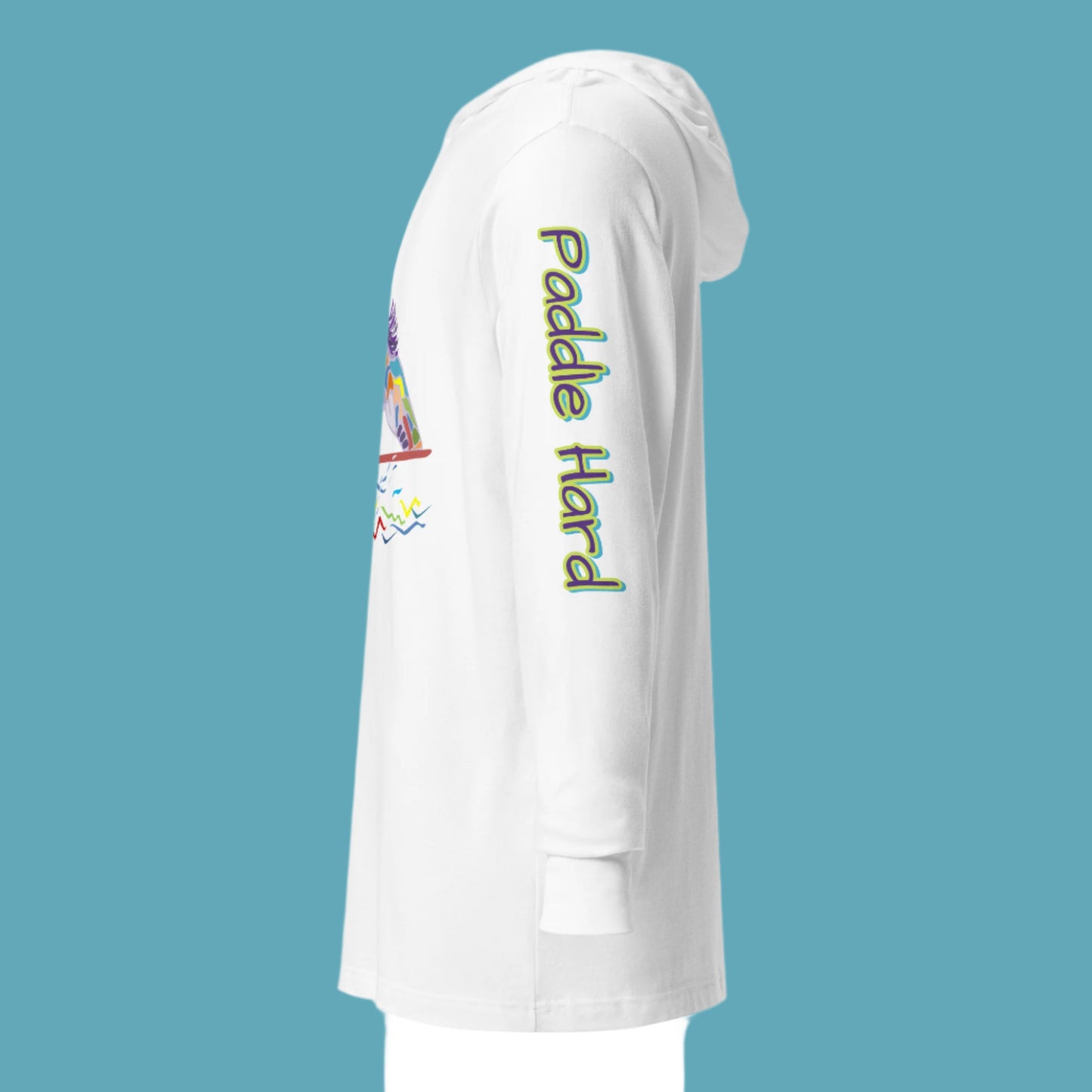 Paddle Hard Long Sleeve Lite Hoodie