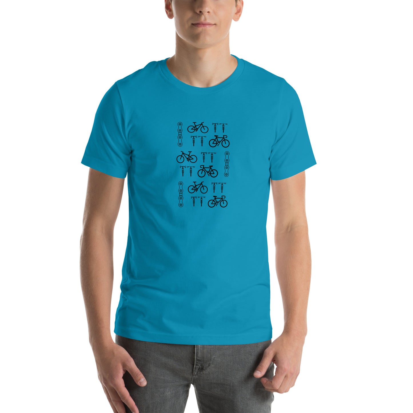 For the love of Bikes Unisex t-shirt