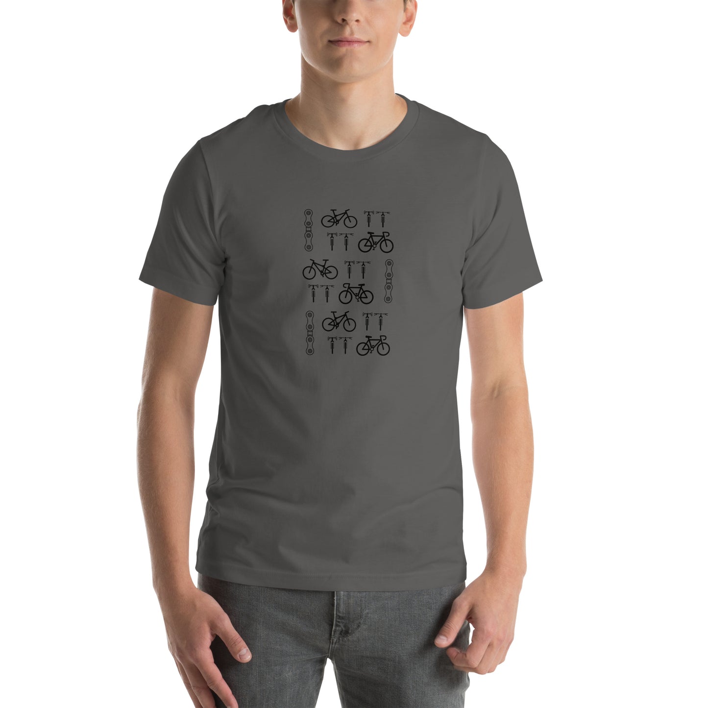 For the love of Bikes Unisex t-shirt