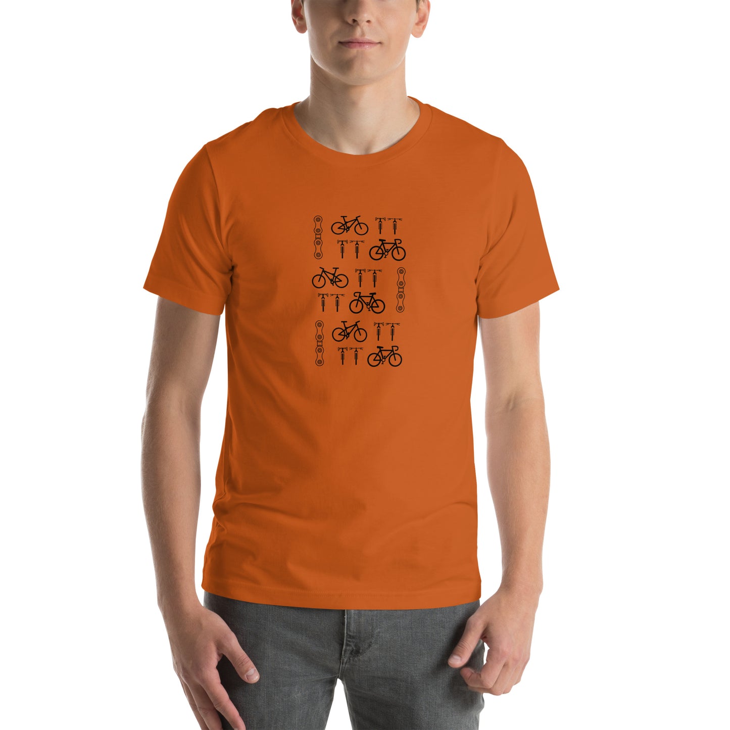 For the love of Bikes Unisex t-shirt