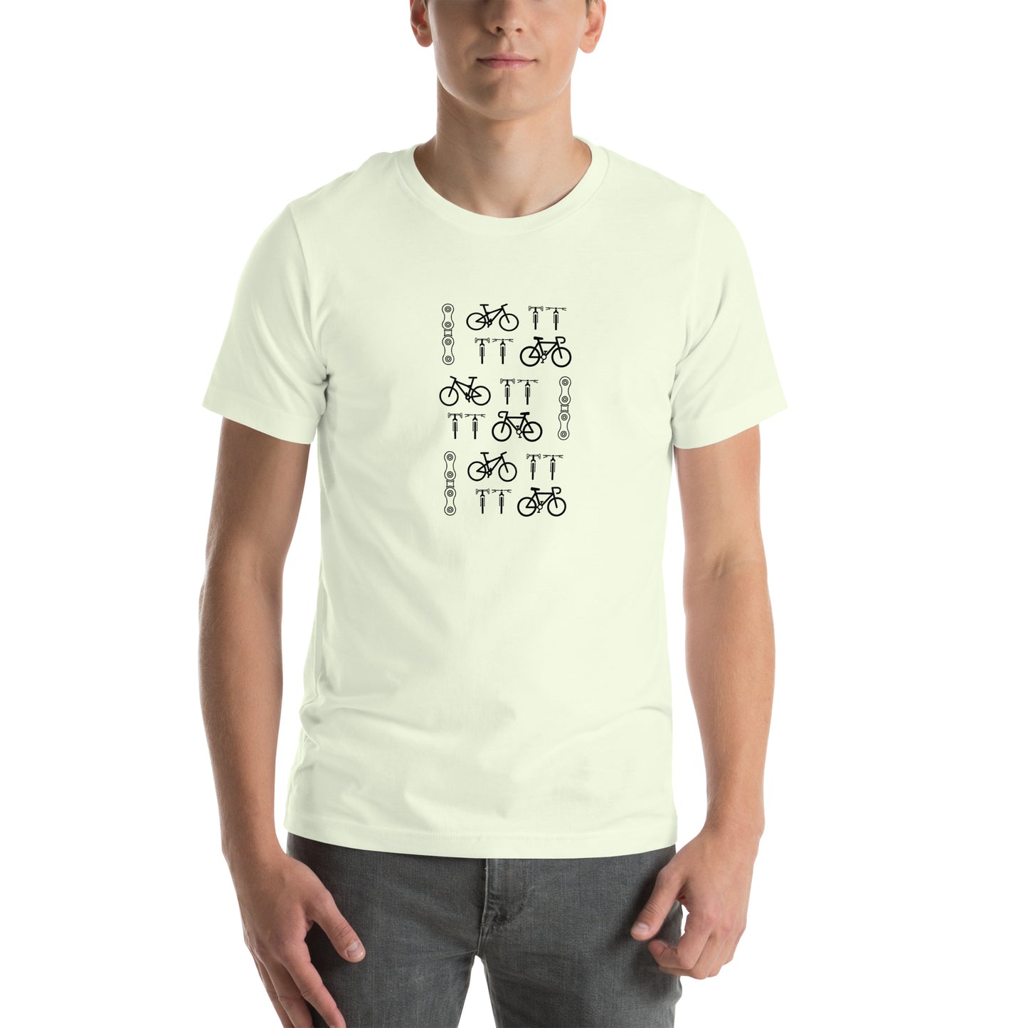 For the love of Bikes Unisex t-shirt