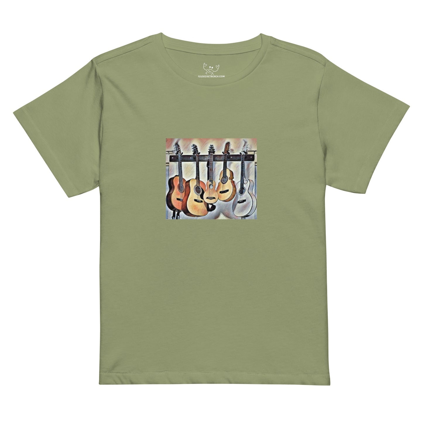Stringed! Hi-waist Women Tee