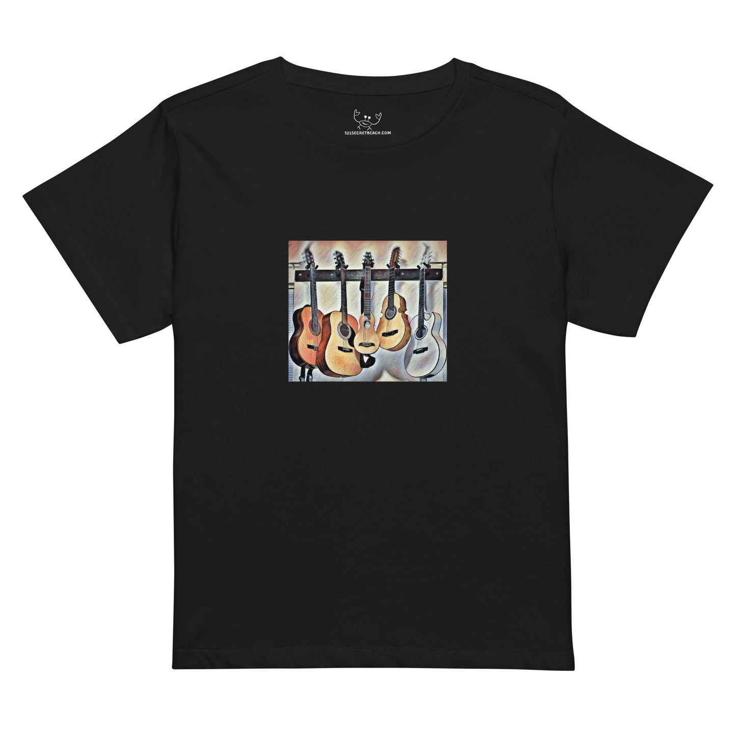 Stringed! Hi-waist Women Tee