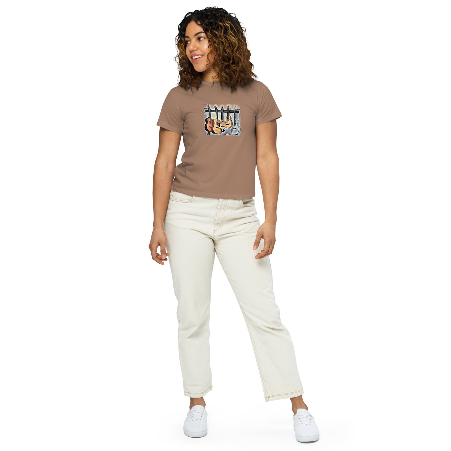 Stringed! Hi-waist Women Tee