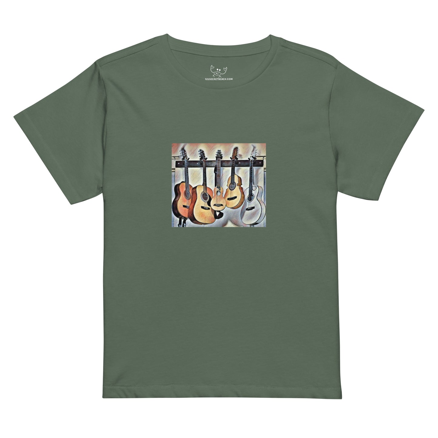 Stringed! Hi-waist Women Tee