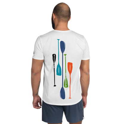 Paddles Men's Athletic T-shirt