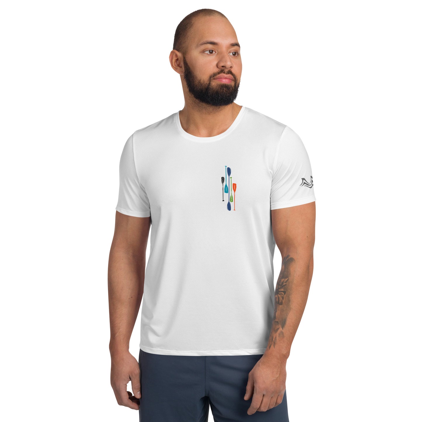 Paddles Men's Athletic T-shirt