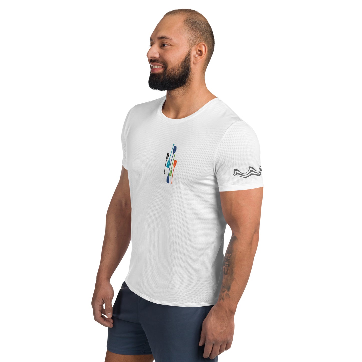 Paddles Men's Athletic T-shirt