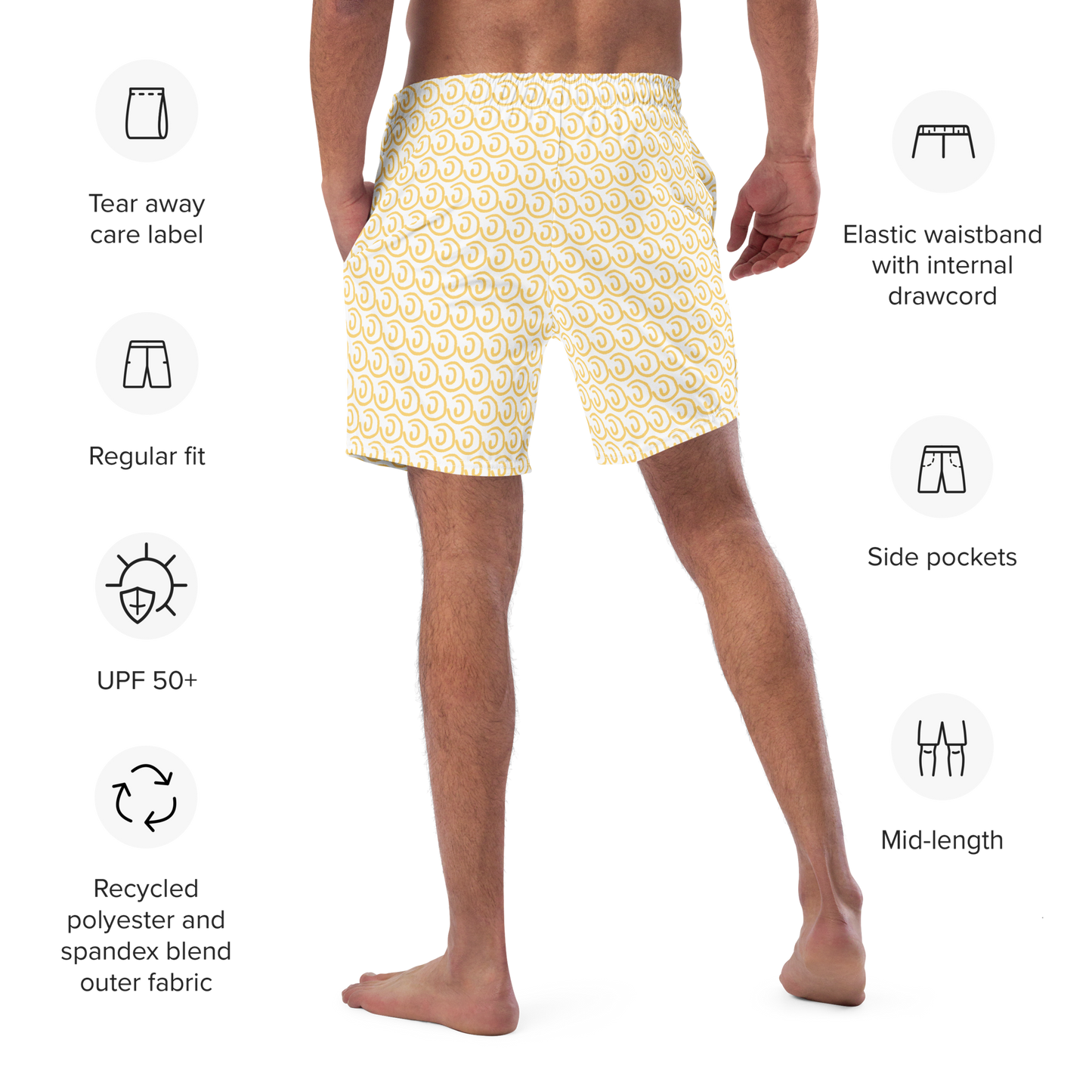 Sunny Men's swim trunks