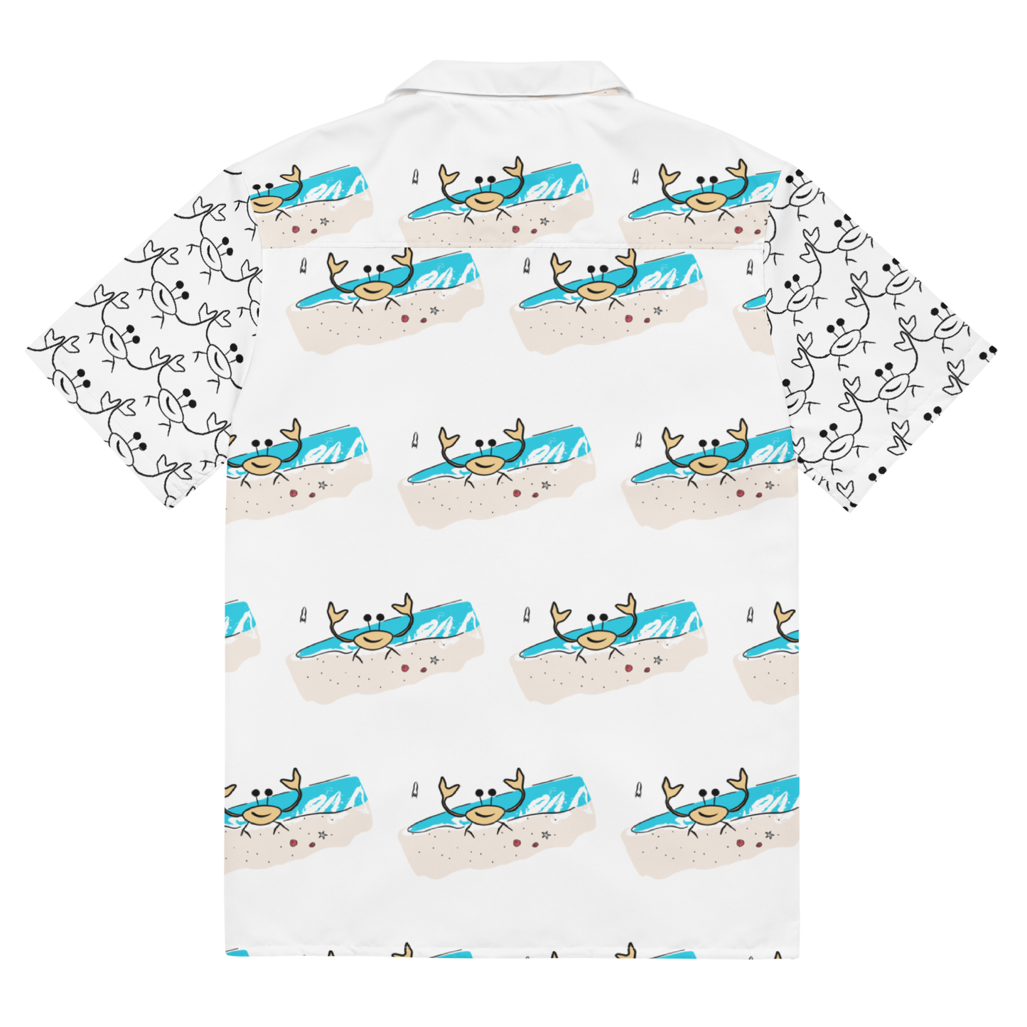 Crabby Button Shirt Unisex