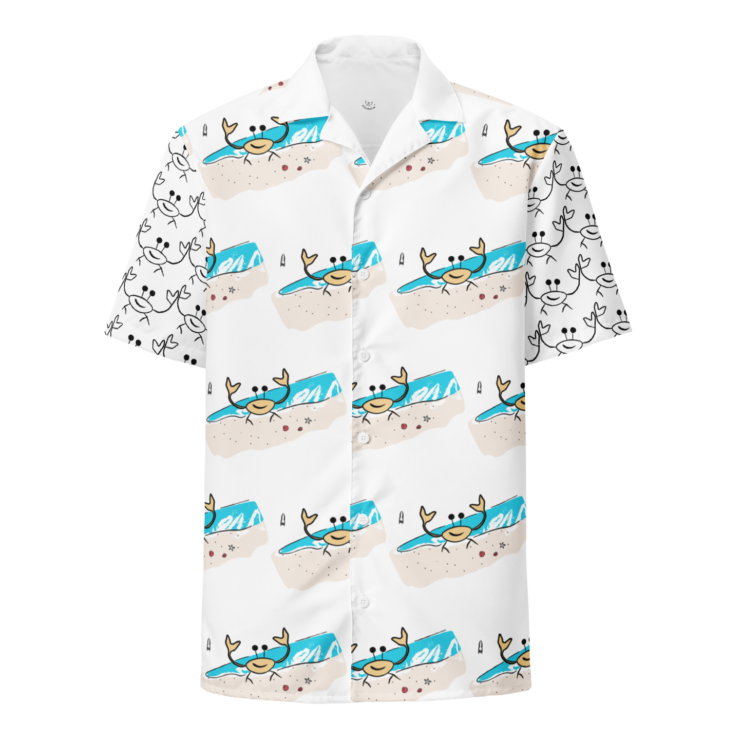 Crabby Button Shirt Unisex